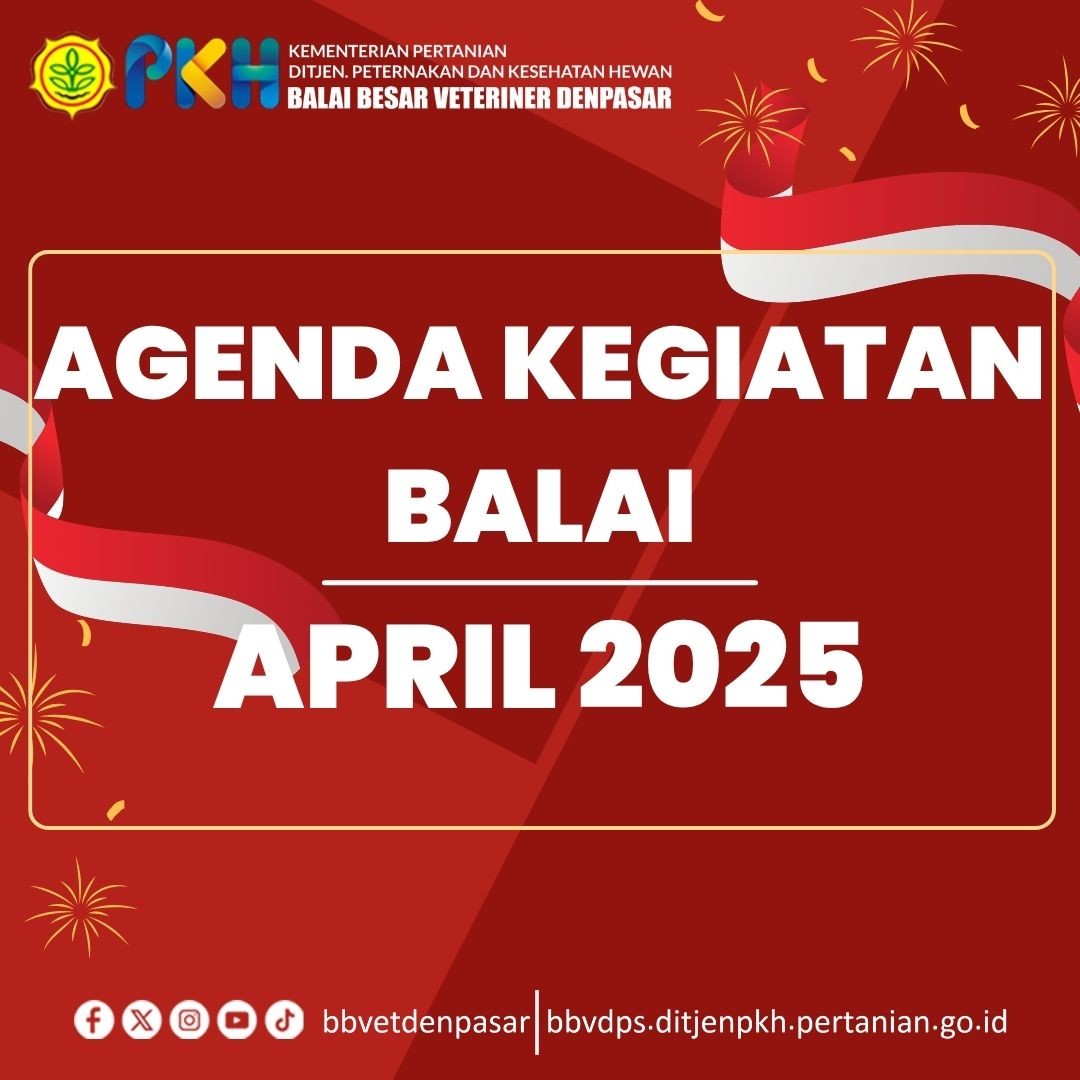 Agenda Kegiatan Balai Bulan April 2025