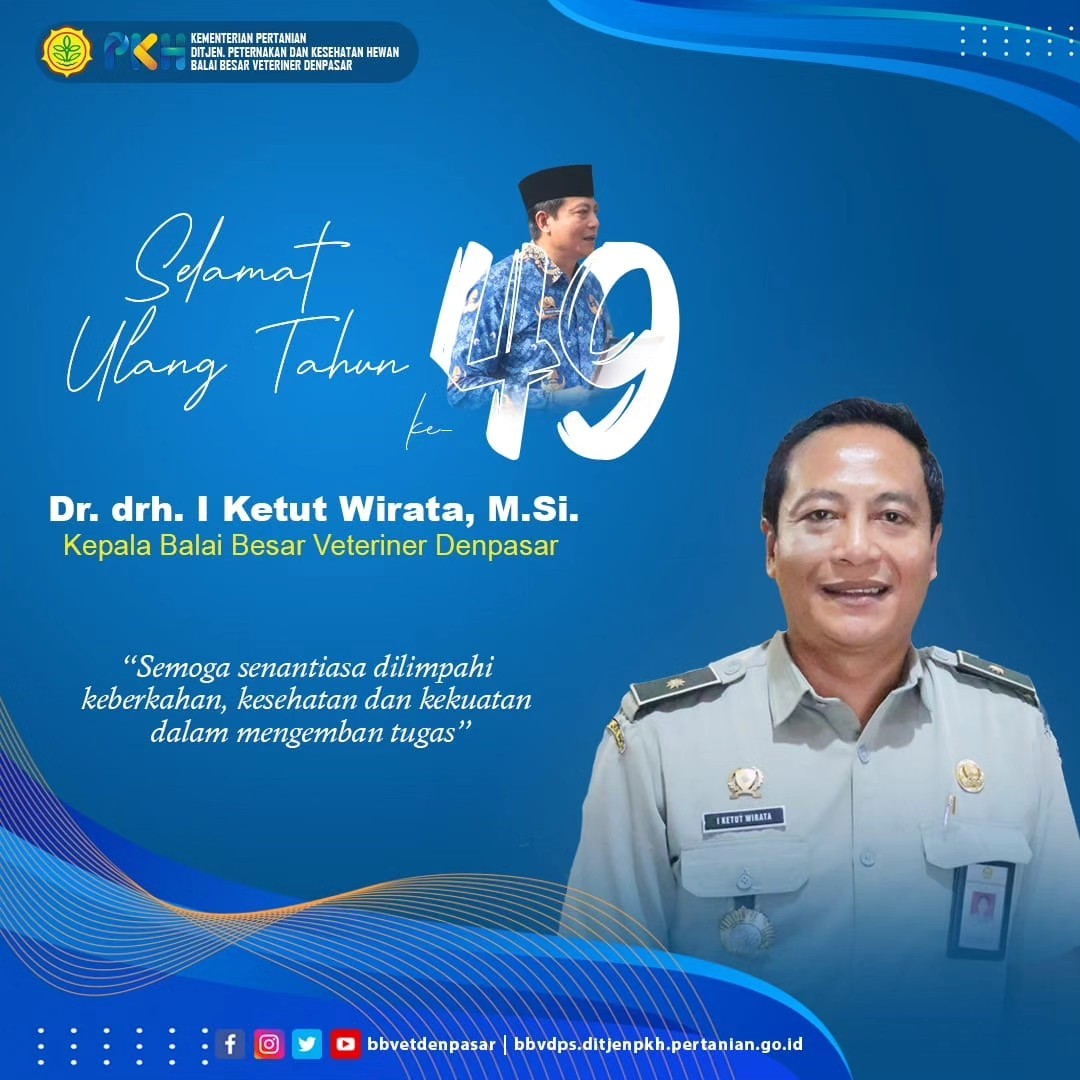 Selamat Ulang Tahun Ke-49 Kepala Balai