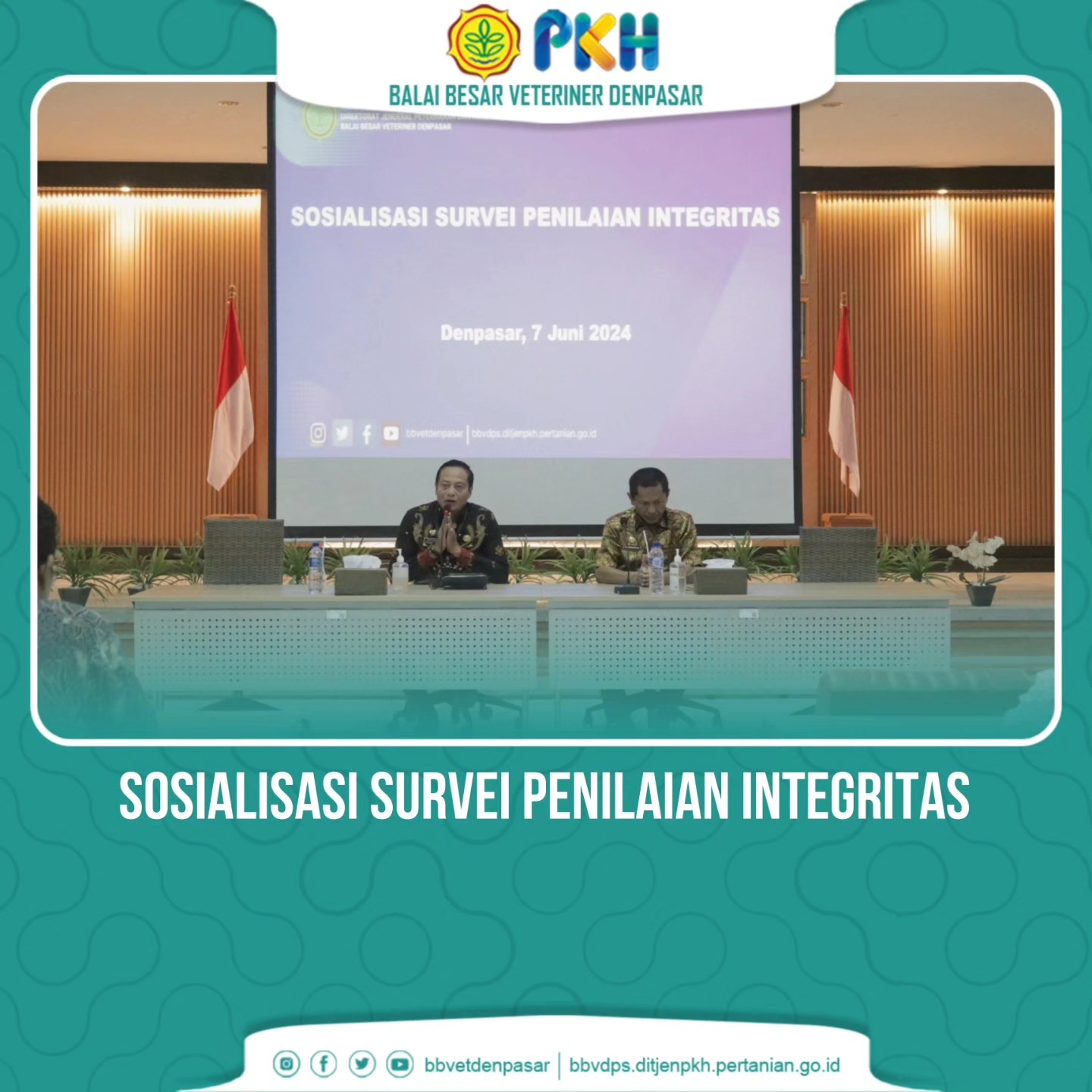 Sosialisasi Survei Penilaian Integritas  SPI  KPK Tahun 2024