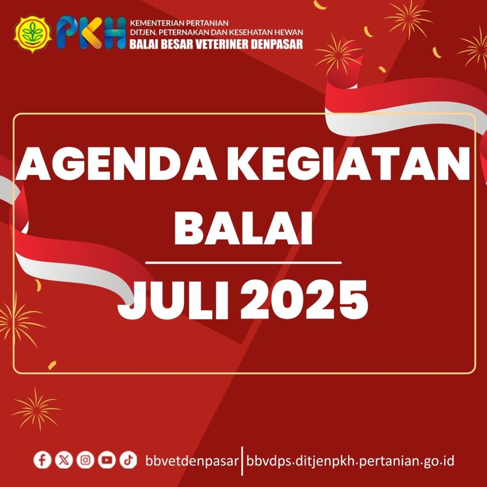 Agenda Kegiatan Balai Bulan Juli 2025