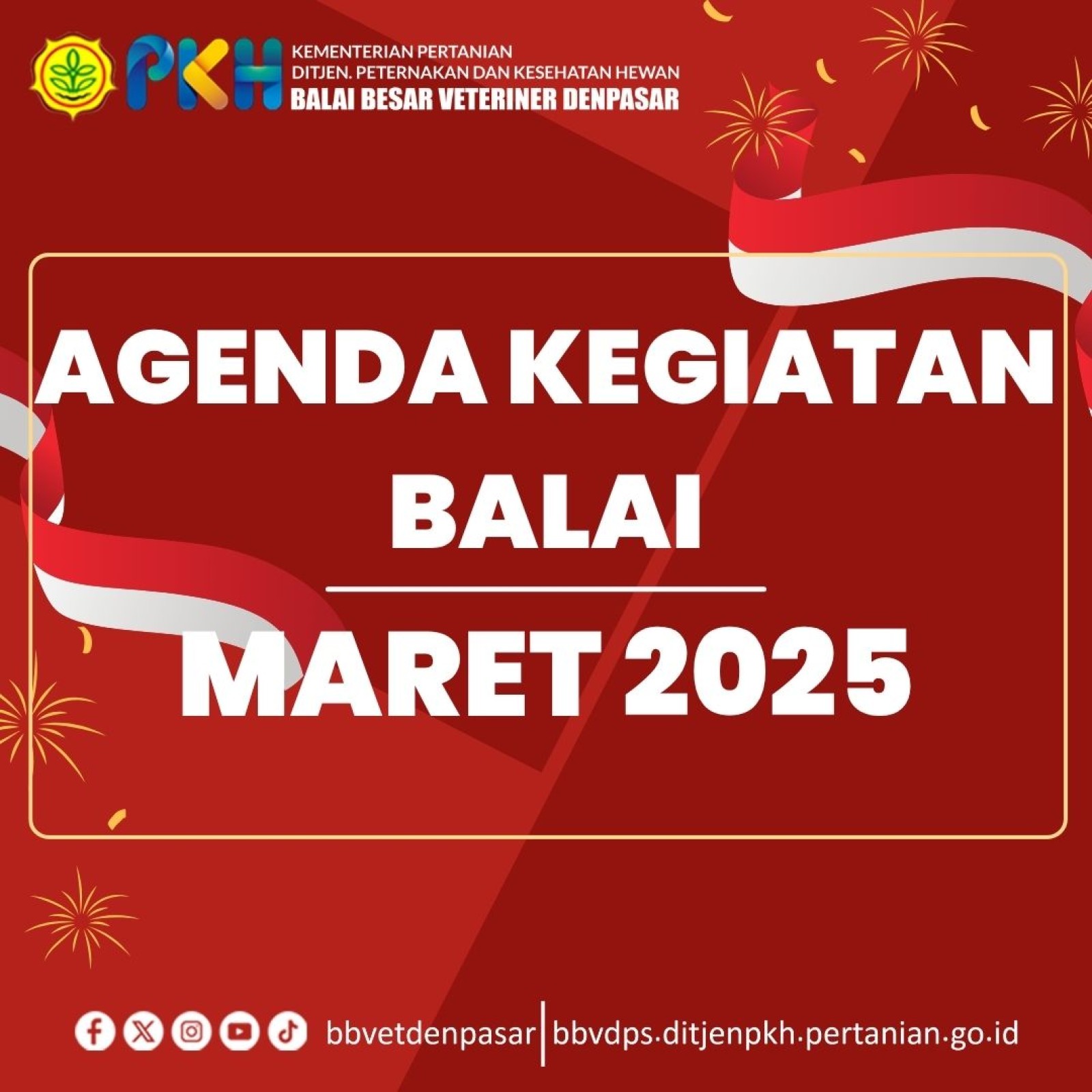 Agenda Kegiatan Balai Bulan Maret 2025