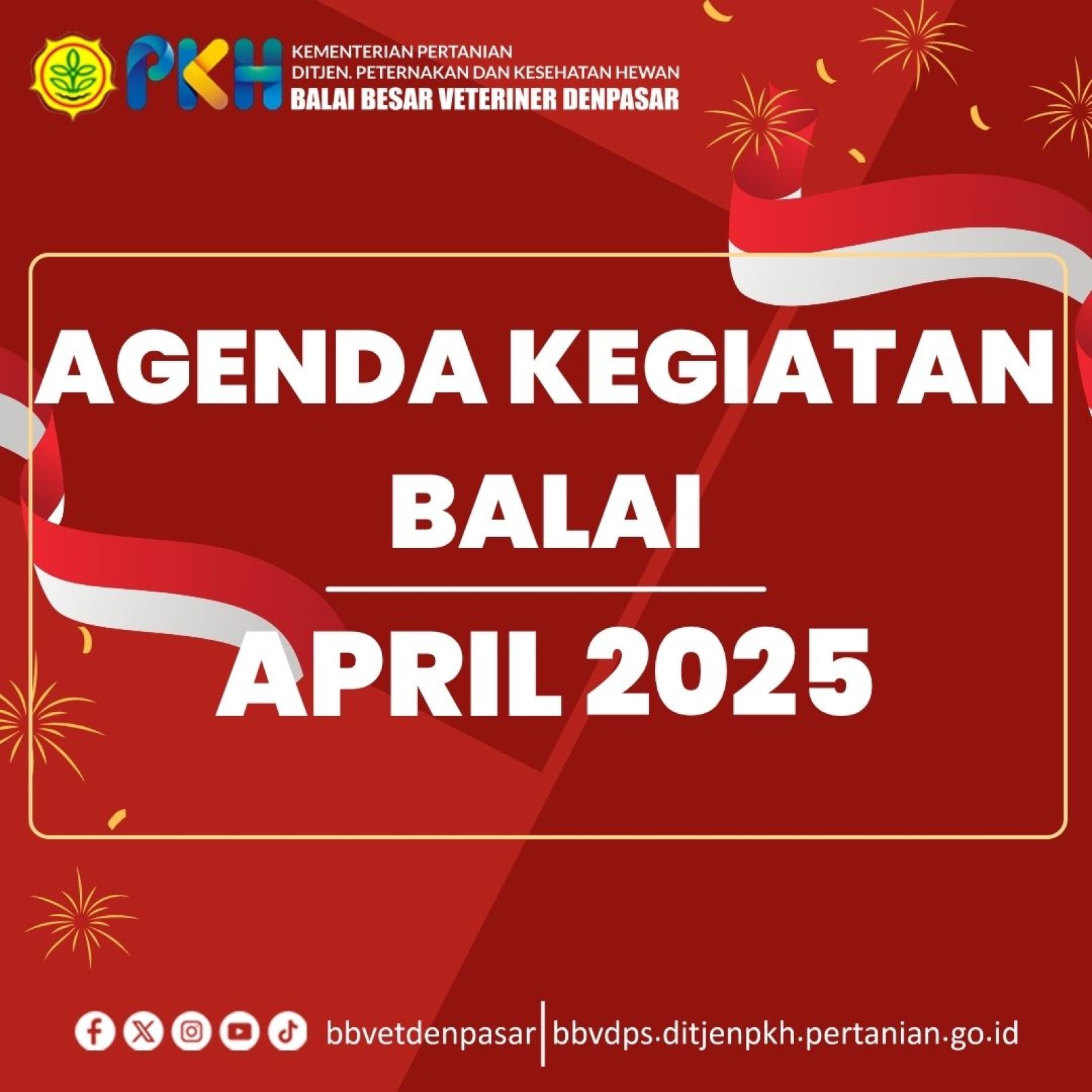 Agenda Kegiatan Balai Bulan April 2025