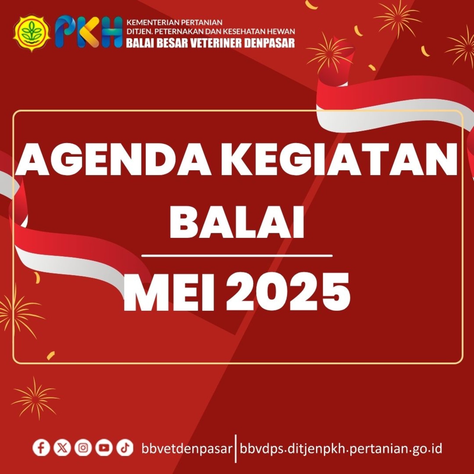 Agenda Kegiatan Balai Bulan Mei 2025