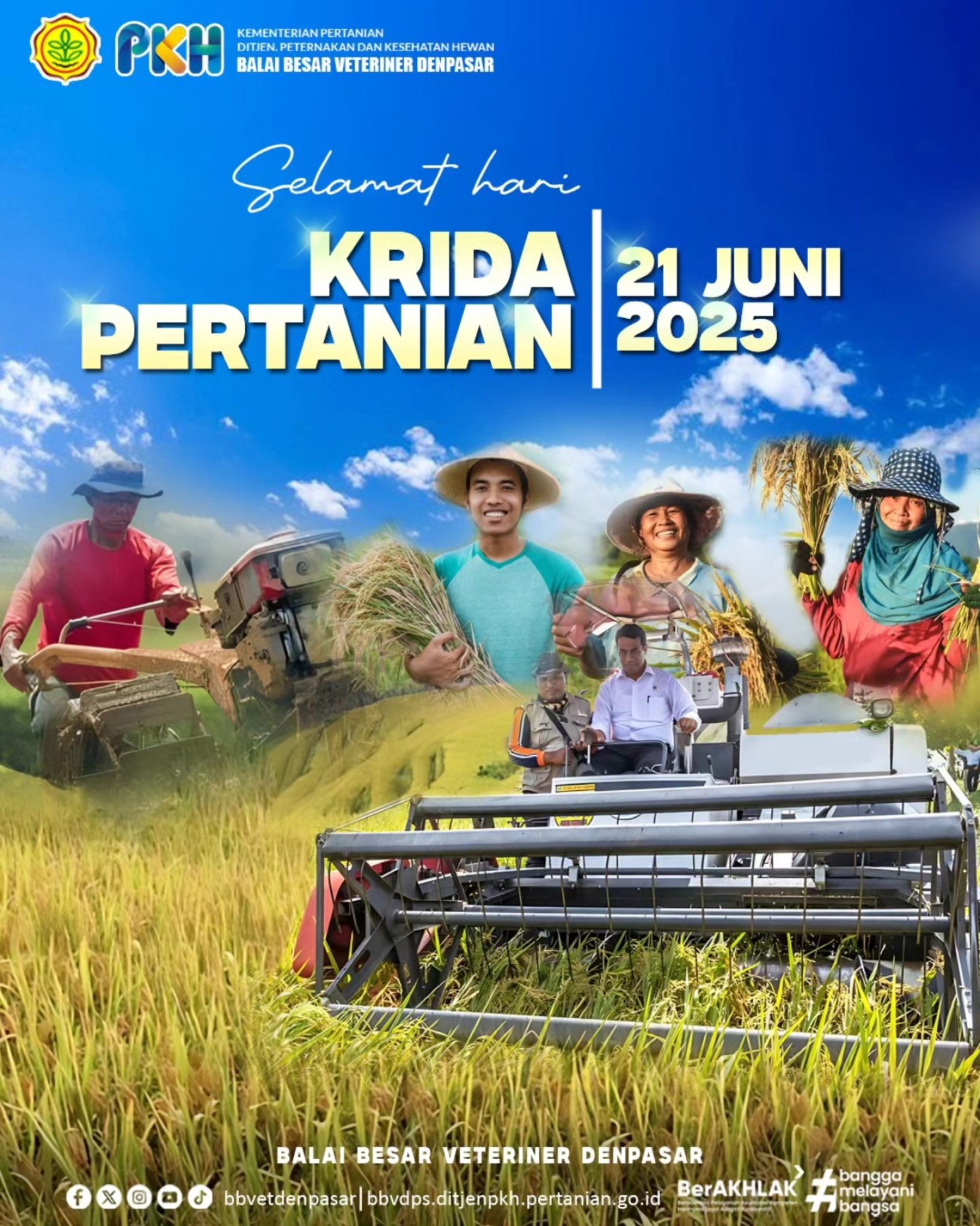 Selamat Hari Krida Pertanian
