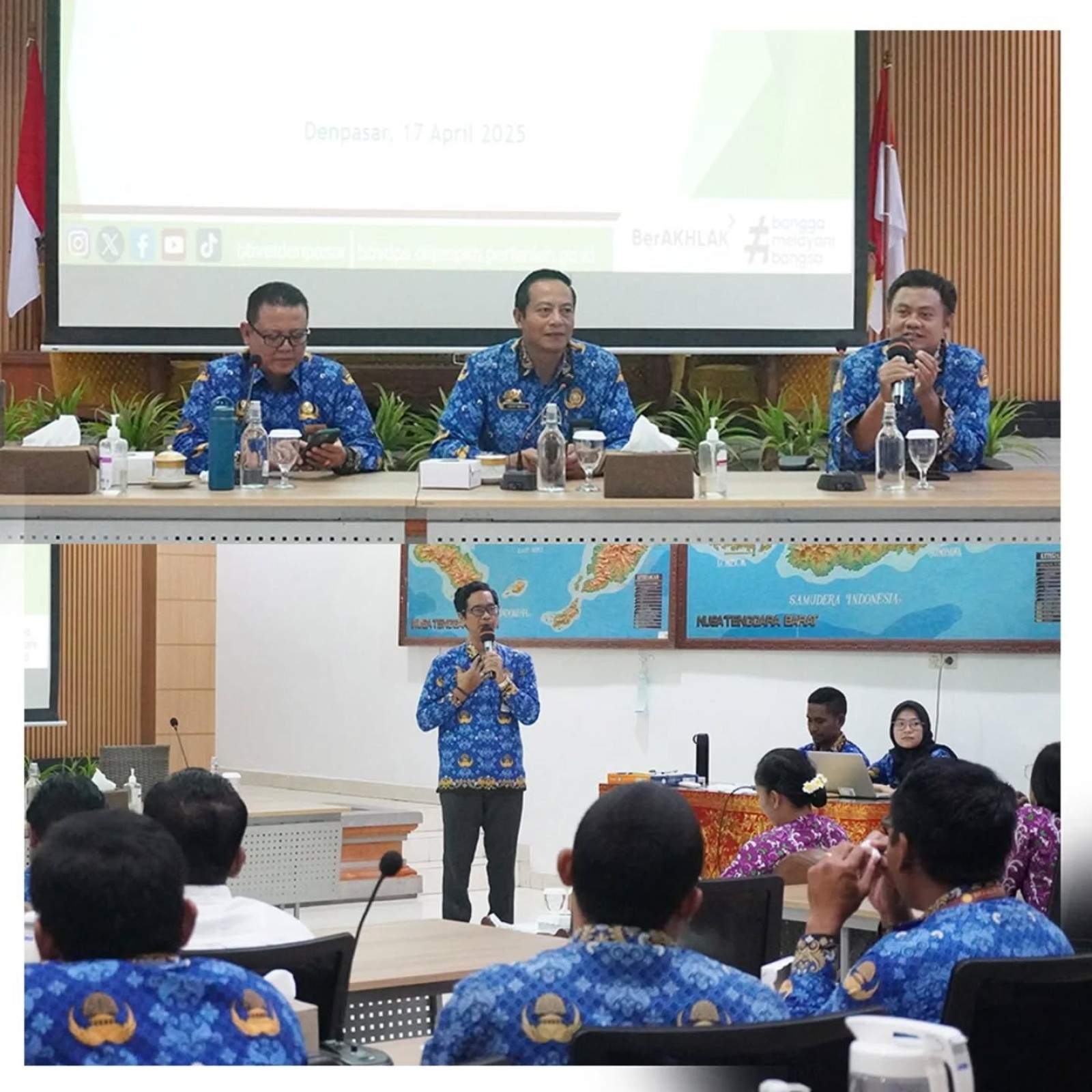 Dharma Santi Penyepian dan Halal Bihalal