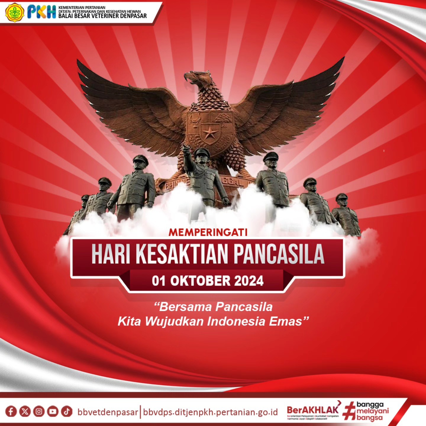 Selamat Memperingati Hari Kesaktian Pancasila