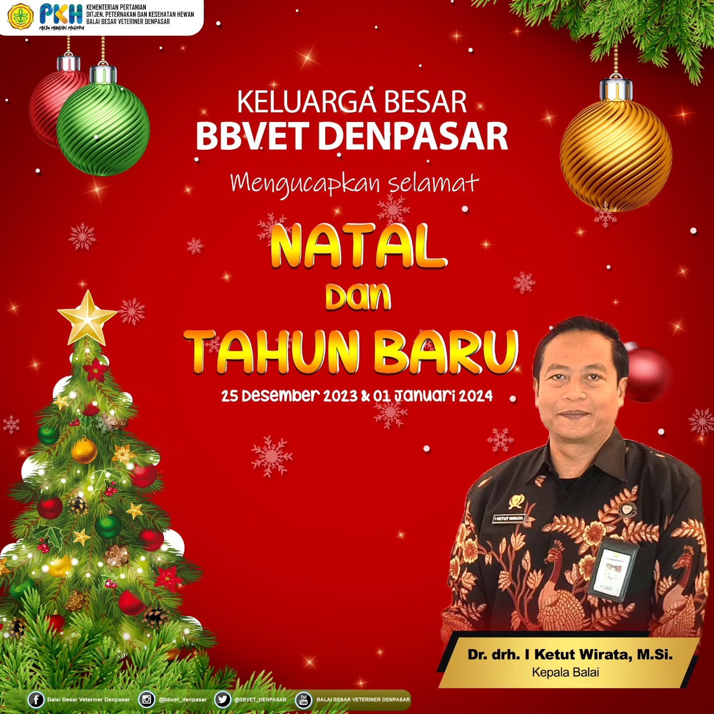 Selamat Natal dan Tahun Baru 2024